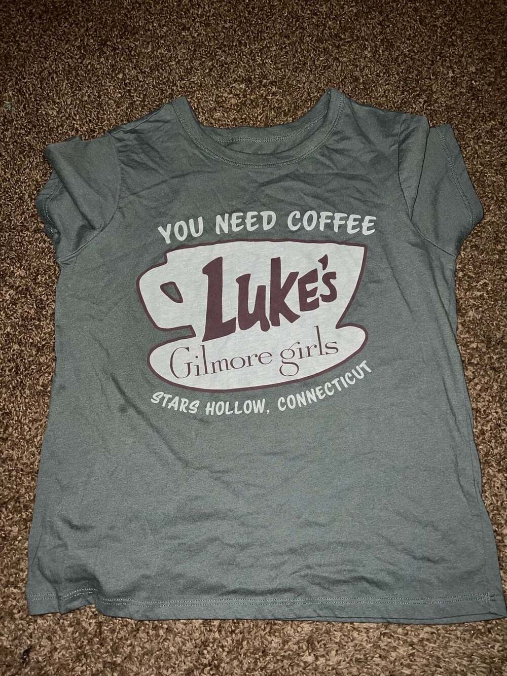 Gilmore Girls Luke's Diner You Need Coffee Graphic T-Shirt